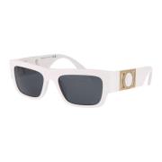 Stijlvolle zonnebril met model 0Ve4416U Versace , White , Heren