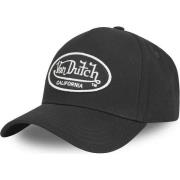 Zwarte Klassieke Logo Pet VON Dutch , Black , Heren