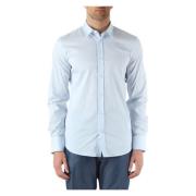 Slim Fit Katoenen Overhemd Klassieke Kraag Antony Morato , Blue , Here...