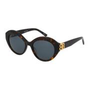 Stijlvolle zonnebril met Bb0133S model Balenciaga , Brown , Dames