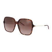 Stijlvolle Zonnebril Gg1267S Model Gucci , Brown , Dames