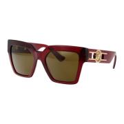 Stijlvolle zonnebril 0Ve4458 Versace , Brown , Dames