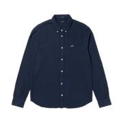 Rijke Reguliere Overhemd Denham The Jeanmaker , Blue , Heren