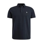 Klassieke Polo Pique Shirt Vanguard , Blue , Heren