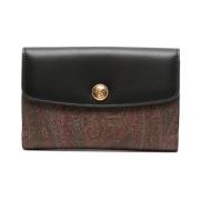 Bruine Portemonnees Dames Accessoires Etro , Multicolor , Dames