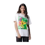 Scenic Loosefit Tee Colourful Rebel , White , Dames