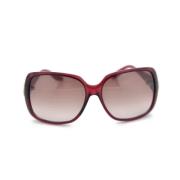Pre-owned Plastic sunglasses Gucci Vintage , Red , Dames