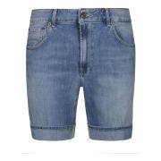 Lichte Bermuda Shorts Dondup , Blue , Heren
