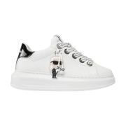 Witte Sneaker Kapri Kl62576N Karl Lagerfeld , White , Dames