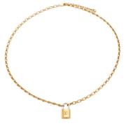 Pre-owned Yellow Gold necklaces Louis Vuitton Vintage , Yellow , Dames
