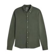 Khaki Shirt Mcmgasrmole00803S24 Ecoalf , Green , Heren