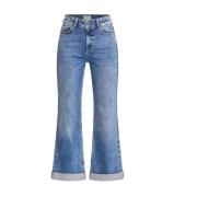 Klassieke Denim Jeans DNM Pure , Blue , Dames