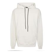 Logo Over Hoodie 44 Label Group , White , Heren