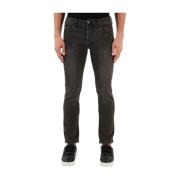 Denim 5-Pocket jeans 8N1J06 1Dhdz Emporio Armani , Black , Heren