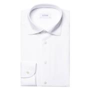 Wit 4-Way Stretch Overhemd Eton , White , Heren