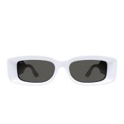 Dames Gg1528S 004 Zonnebril Gucci , White , Unisex