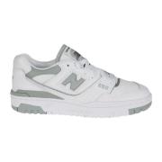 Witte en Groene Salie Sneakers New Balance , Multicolor , Dames