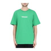 Fern Green Jersey T-Shirt Barrow , Green , Heren