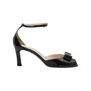 Pre-owned Leather heels Bally Pre-owned , Black , Dames