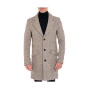 Slim Fit Capo Spalla Russel Jas Antony Morato , Beige , Heren