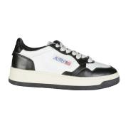 Bicolor Leren Sneakers Autry , Multicolor , Heren