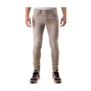 Super Skinny Fit Jeans Antony Morato , Beige , Heren