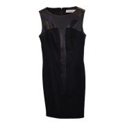 Pre-owned Leather dresses Yves Saint Laurent Vintage , Black , Dames