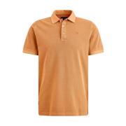 Korte Mouw Pique Polo Shirt PME Legend , Orange , Heren