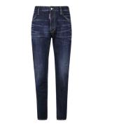 Navy Blue Cool Guy Jeans Dsquared2 , Blue , Heren