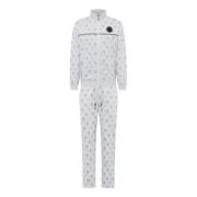 Veelzijdig Tracksuit Set met Verwisselbaar Badge Carlo Colucci , Gray ...