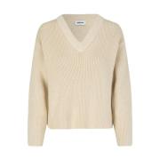 Stijlvolle Zand Sweaters Modström , Beige , Dames