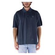 Denim Polo Shirt Timberland , Blue , Heren