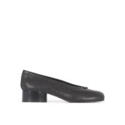 Zwarte Tabi Ballerina Platte Schoenen Maison Margiela , Black , Dames