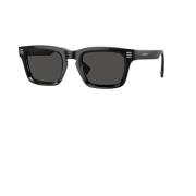 Stijlvolle zonnebril voor mannen Burberry , Black , Unisex