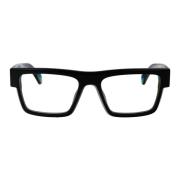 Stijlvolle Optical Style 61 Zonnebril Off White , Black , Unisex