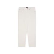 Witte Heren Jeans 5 Zakken Rits Sluiting Edwin , White , Heren