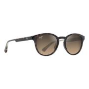 Ronde zonnebril Dark Havana Hiehie stijl Maui Jim , Gray , Dames