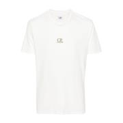 Casual Jersey T-Shirt C.p. Company , White , Heren