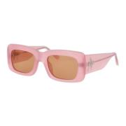 Stijlvolle Marfa Zonnebril voor de Zomer The Attico , Pink , Dames