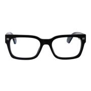 Stijlvolle Optical Style 53 Bril Off White , Black , Unisex