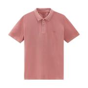 Mackinack Polo in  Sand Woolrich , Pink , Heren