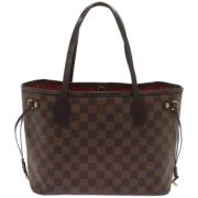 Pre-owned Canvas louis-vuitton-bags Louis Vuitton Vintage , Brown , Da...