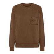 Walnootbruine Oversized Sweatshirt Philippe Model , Brown , Dames