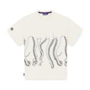 T-Shirts Octopus , Beige , Heren