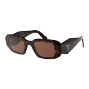 Stijlvolle zonnebril met 0PR 17Ws ontwerp Prada , Brown , Dames