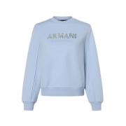 Basis Sweatshirt Armani Exchange , Blue , Dames