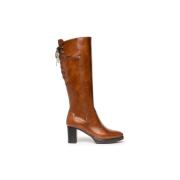 Leren Veterschoen Nerogiardini , Brown , Dames