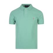 Groene Polo Shirt Amerikaanse Stijl Ralph Lauren , Green , Heren