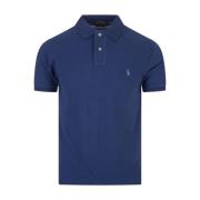 Donker Indigo Slim Fit Polo Shirt Ralph Lauren , Blue , Heren