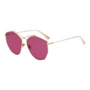 Stellaire 4 Zonnebril Rose Gold/Pink Dior , Yellow , Dames